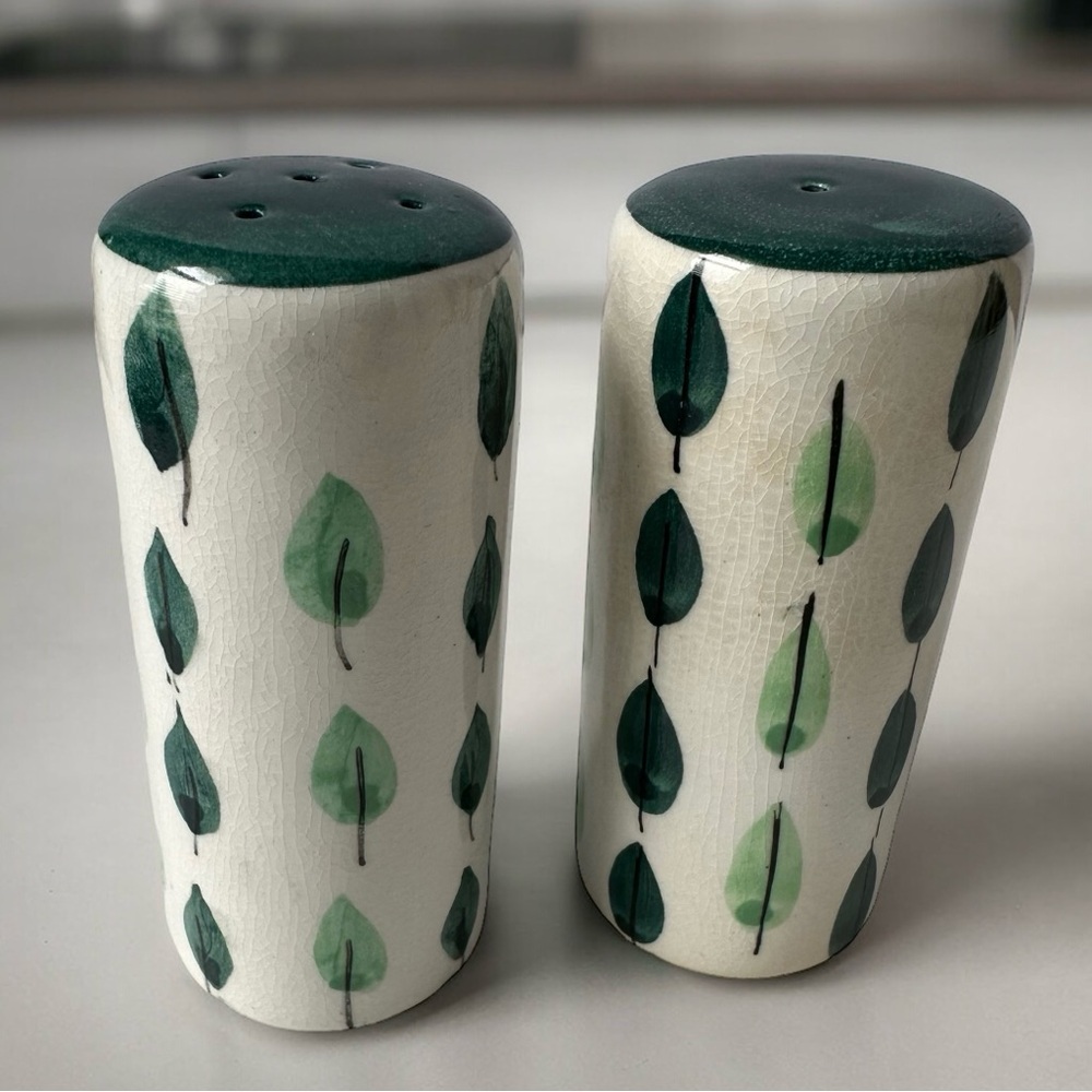 Vintage Portuguese Salt & Pepper Shakers